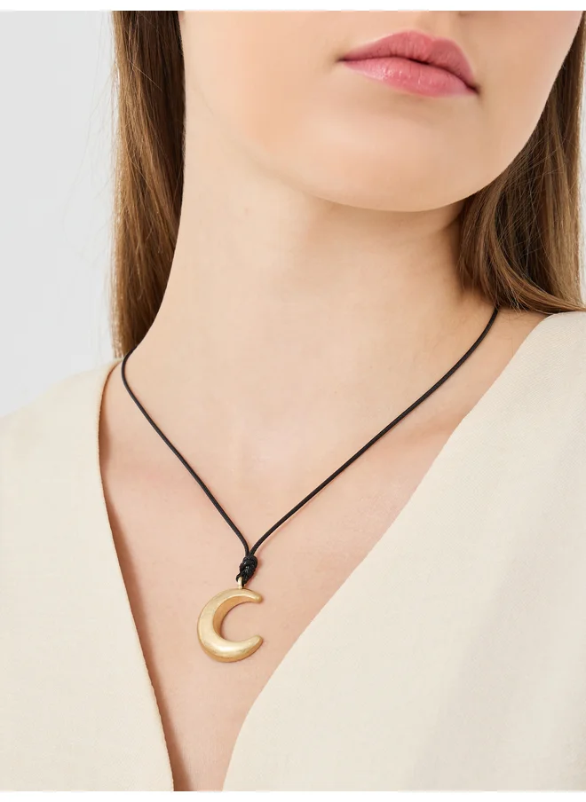 ستايلي Styli Moon Pendant Necklace