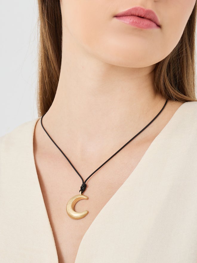 Styli Styli Moon Pendant Necklace  - Image 1