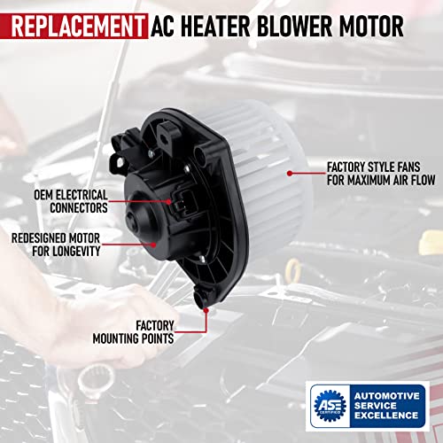 AA Ignition Replacement AC Blower Motor - Compatible with Toyota Vehicles - Sequoia 2008, 2009, 2010, 2011-2019, Sienna 2011-2020 - Replaces Part 87103-0C051, 700298, 75050, 871030C051 - Fan Assembly - Image 4