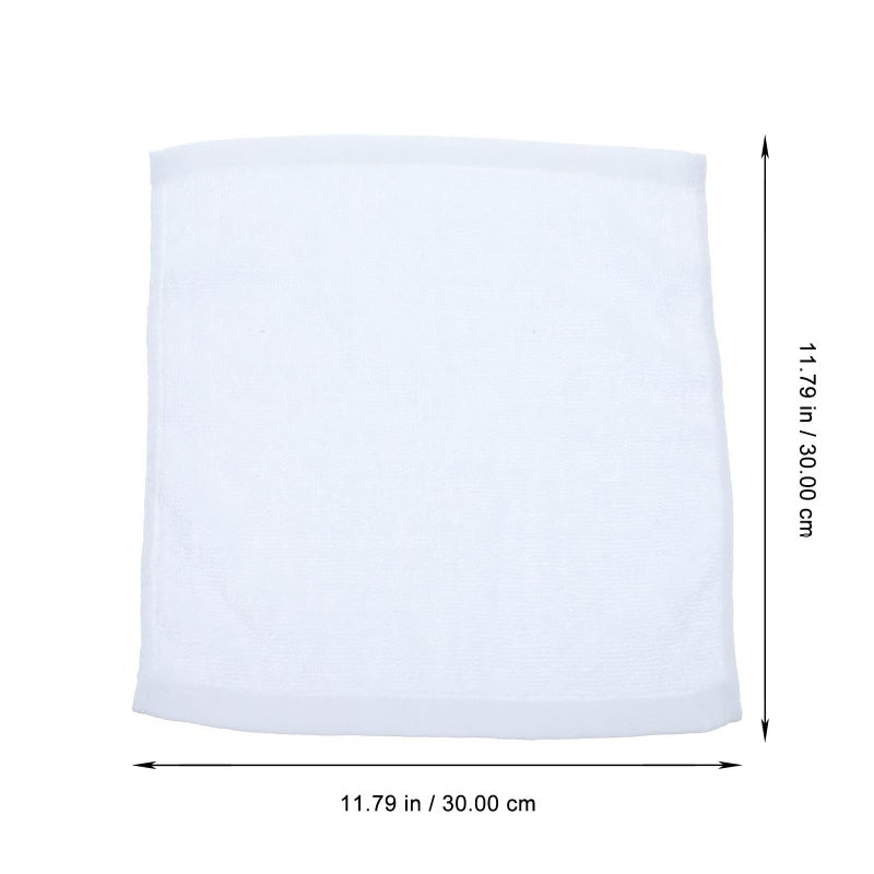 5pcs Ultra Soft Cotton Hand Towels 30x30cm High Absorbency Face Washcloths - Image 3