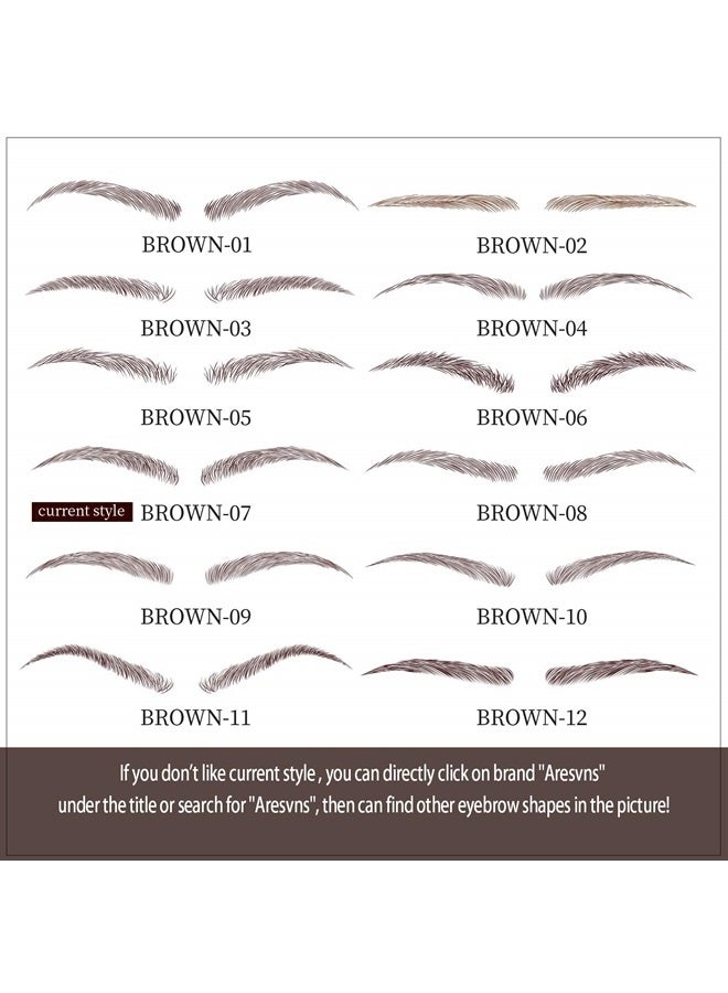 Aresvns Eyebrow Tattoo 99 Pairs! Reddish brown waterproof eyebrow tattoo sticker Christmas Gift - Image 5