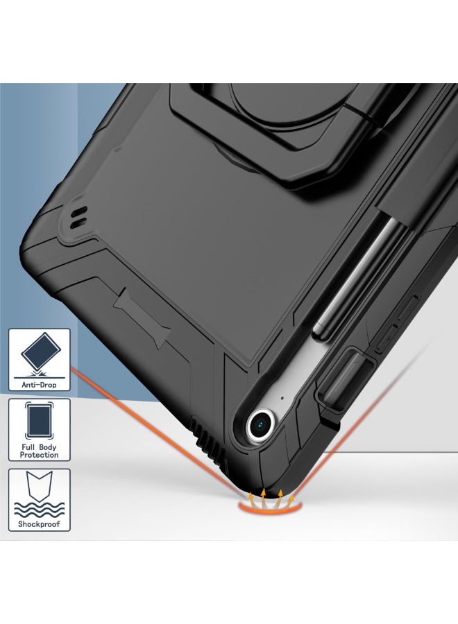 general Case for Samsung Galaxy Tab S10 FE+/S10 FE Plus 13.1 Inch 2025 Released - Heavy Duty Impact Resistant Case Cover with Rotating Ring Stand - Image 5