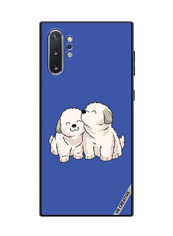 VR CREATIVE Protective Case Cover For Samsung Galaxy Note10 Plus 5G Cute Puppies Design Multicolour - Image 1
