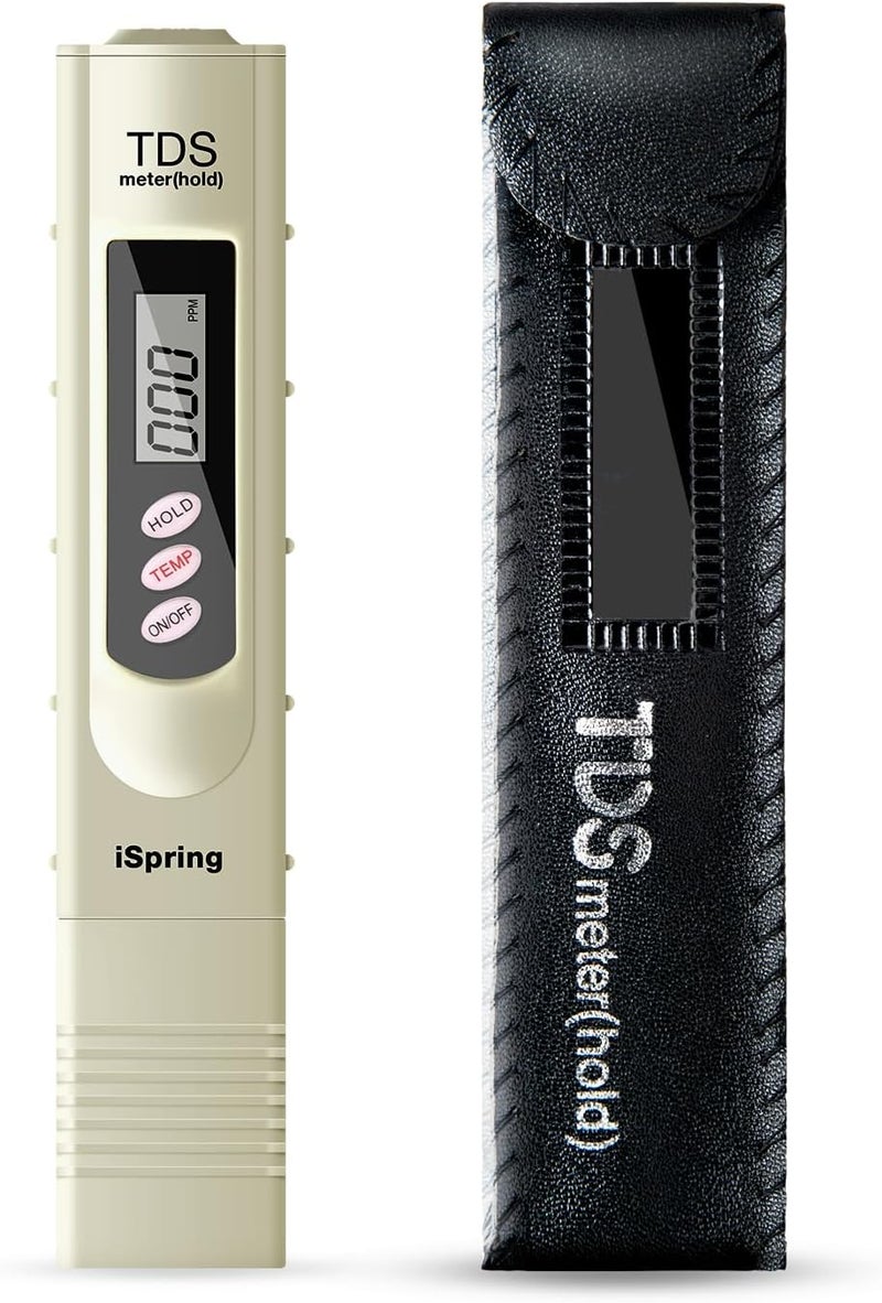 iSpring TDS 3-Button Digital Water Quality Test Meter with Temperature Test Function - Image 1