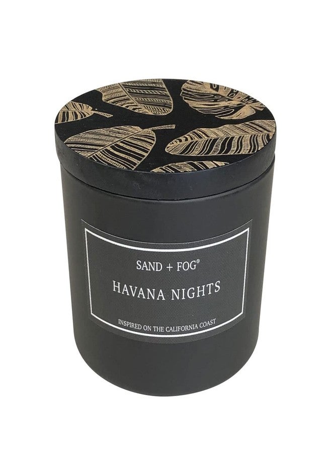 Sand + Fog Scented Candle - Havana Nights – Additional Scents and Sizes – 100% Cotton Lead-Free Wick - Luxury Air Freshening Jar Candles - Perfect Home Decor – 12oz - Image 1