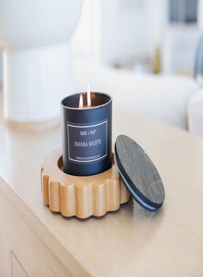 Sand + Fog Scented Candle - Havana Nights – Additional Scents and Sizes – 100% Cotton Lead-Free Wick - Luxury Air Freshening Jar Candles - Perfect Home Decor – 12oz - Image 4