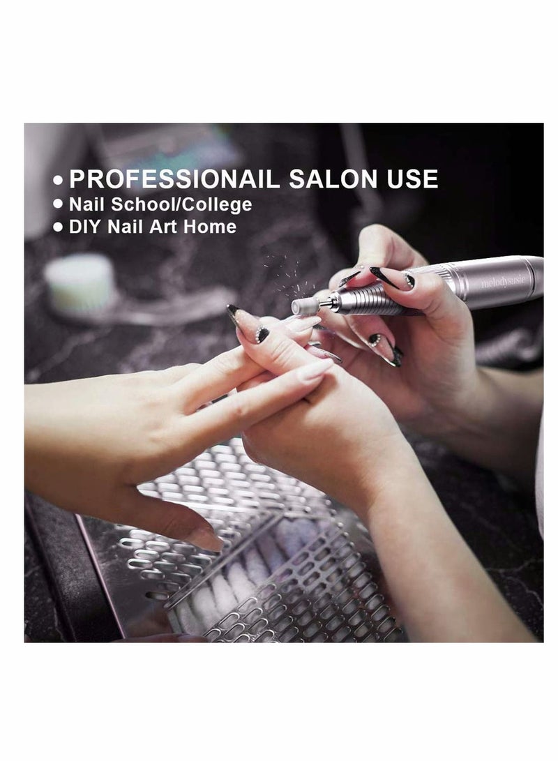 300 Pcs Professional Sanding Bands for Nail Drill, 80 Coarse, 120 Medium, 180 Fine Grit File Sand Piece Set
