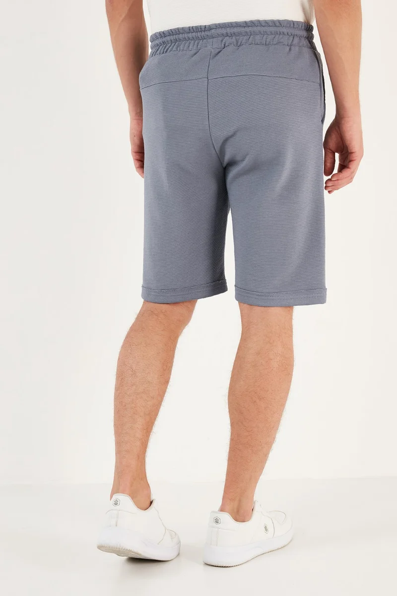 بوراتي Cotton Relaxed Fit Pocketed Men's Short 5908023