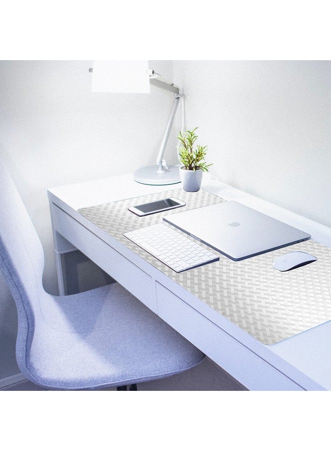 ElastPro EVA Food Grade Washable Anti Slip Mat/Sheet for Fridge, Shelf Liner, Table, Kitchen Drawer mat (Transparent Crossed Stripe, 3 Meter) - Image 3