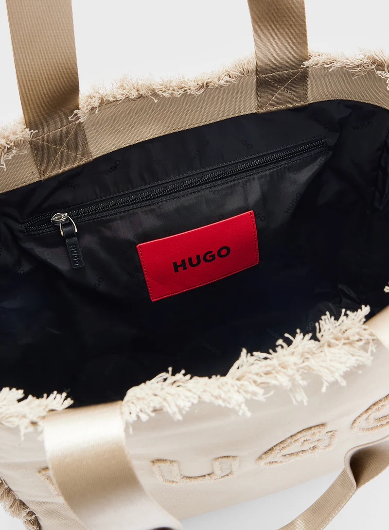HUGO Becky Top Handle Tote Bag