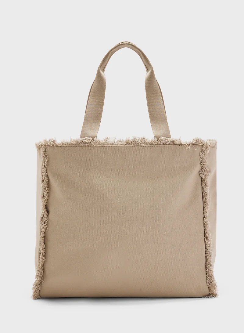 HUGO Becky Top Handle Tote Bag