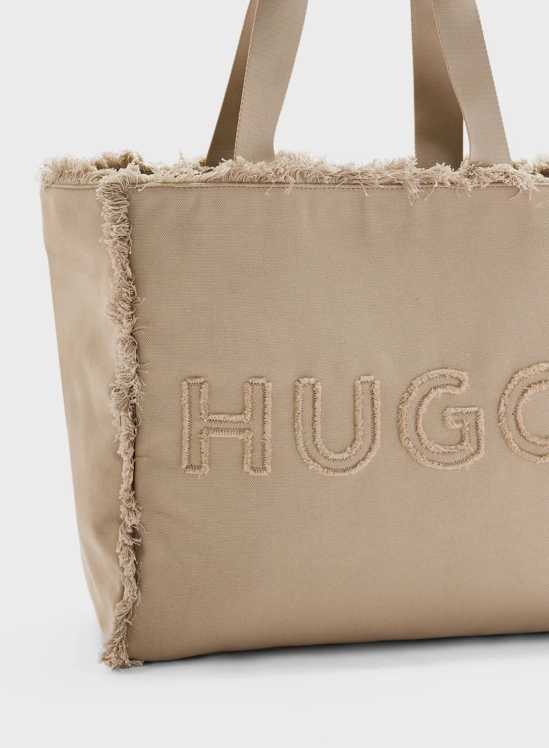 HUGO Becky Top Handle Tote Bag