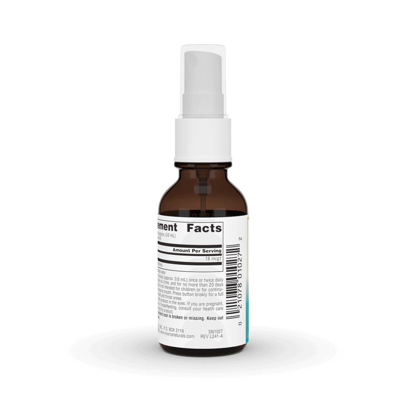 Source Naturals Wellness Colloidal Silver 30 PPM Liquid Spray Bottle - 1 Fluid oz - Image 3