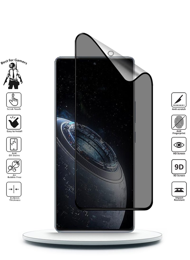 Techie Full Cover Explosion-Proof Matte Ceramic Privacy Film Screen Protector for infinix GT 20 pro 5G 2024  - Image 2