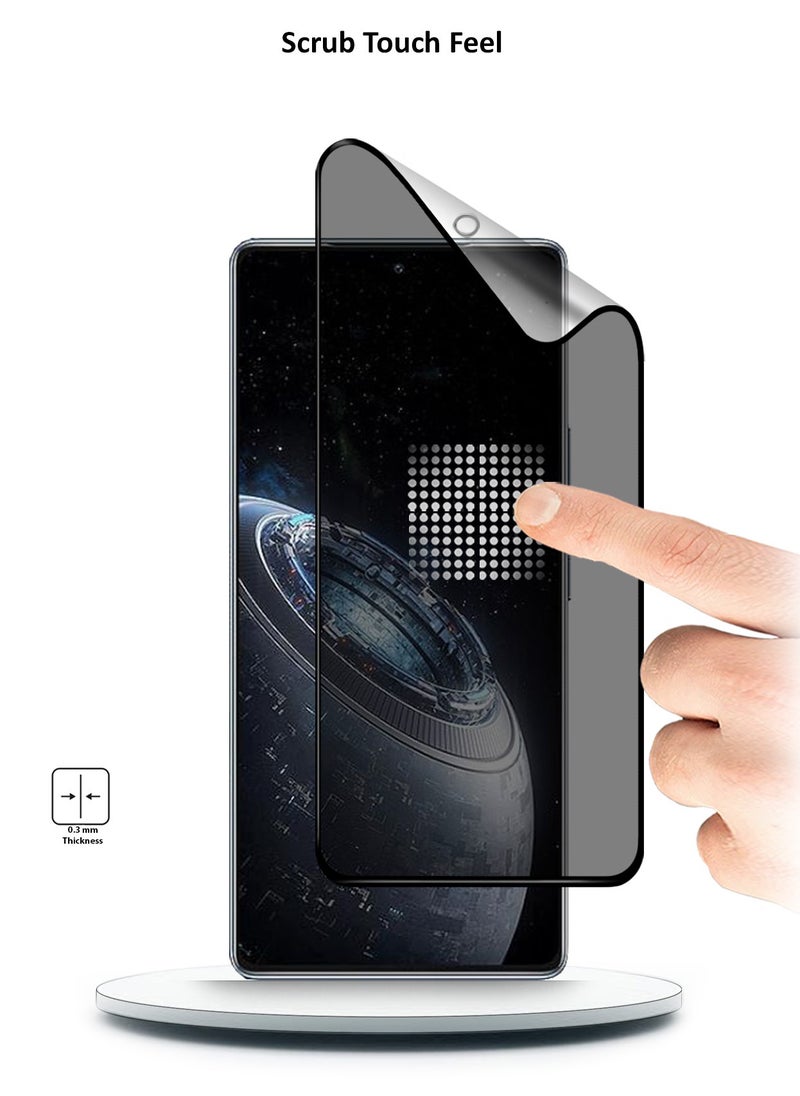 Techie Full Cover Explosion-Proof Matte Ceramic Privacy Film Screen Protector for infinix GT 20 pro 5G 2024  - Image 3