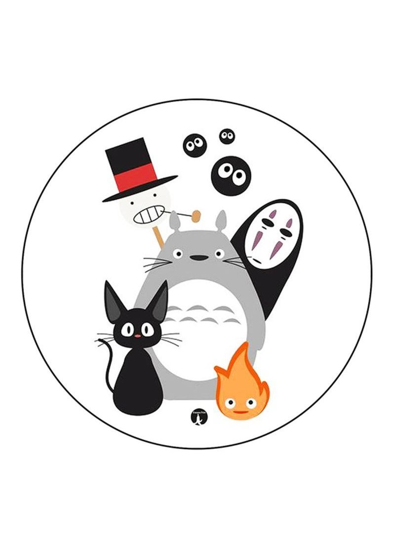 RKN Studio Ghibli Printed Mouse Pad Multicolour 