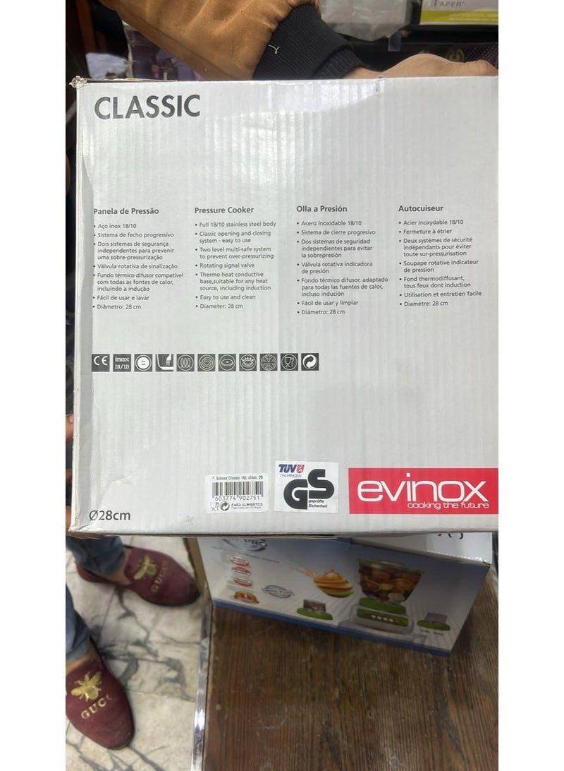 إيفينوكس حلة ضغط إيفينوكس كلاسيك – ستانلس ستيل – آمنة وسريعة – متعددة الاستخدامات - Image 2