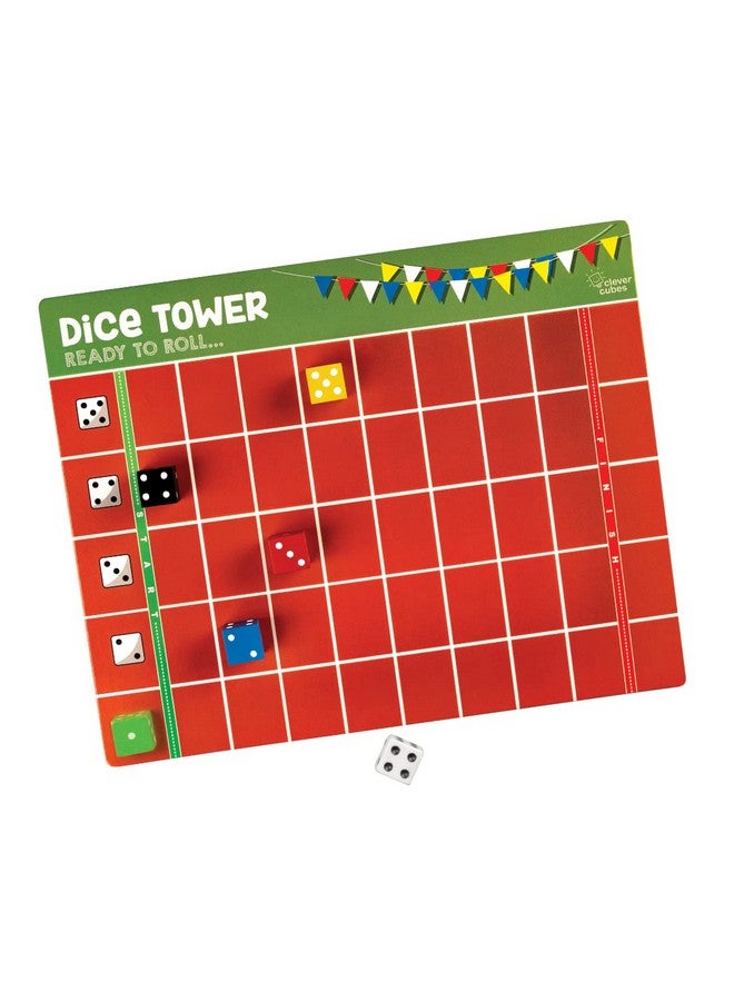 Clever Cubes DICE Tower, Educational Games, Activity Games, Perfect for Birthday Gifts for kid Multicolour - Image 5