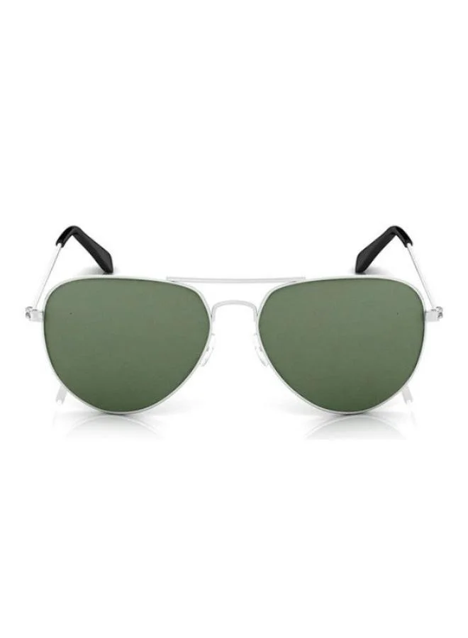 فاستراك نظارات شمسية فضية للرجال بتصميم الطيار