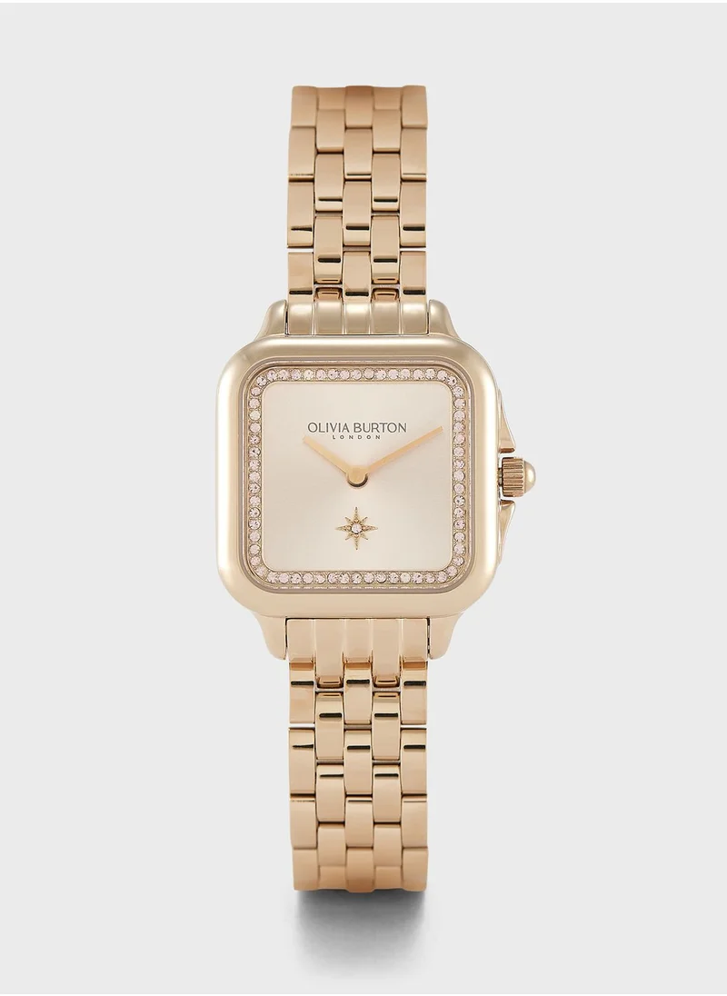 OLIVIA BURTON Classic 
Grosvenor Analog Watch