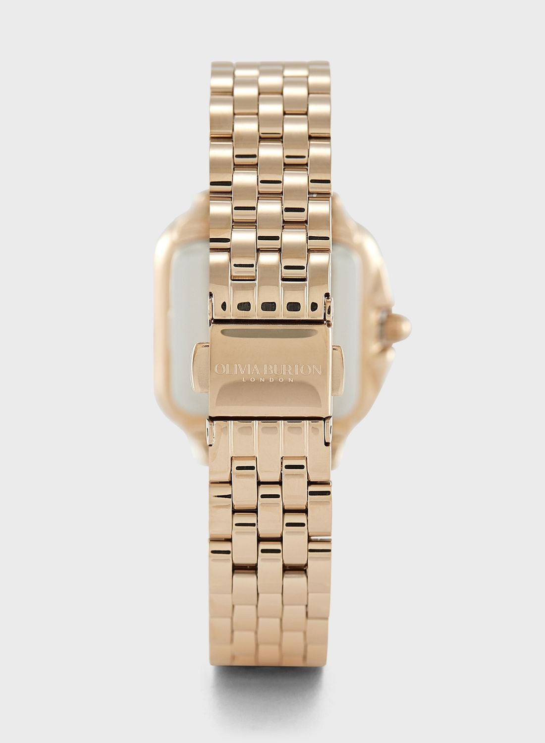 ساعة انالوج كلاسيكية بوجه مربع