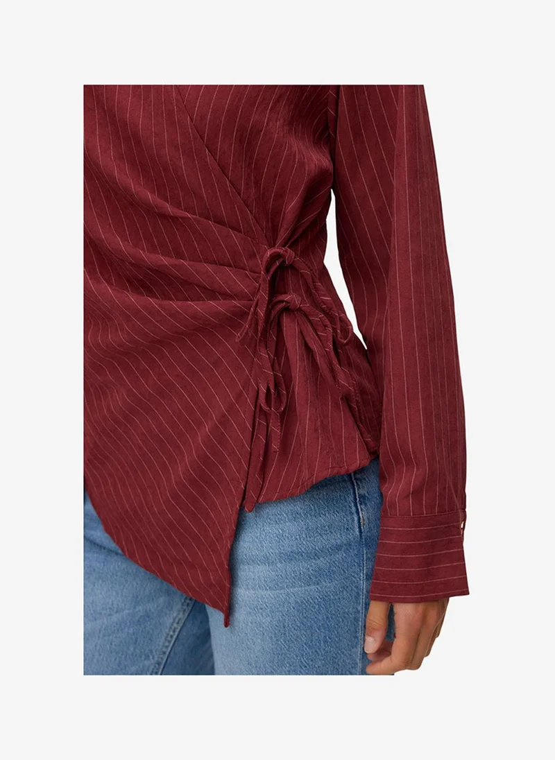 Vero Moda  Women's VMROWAN Long Sleeve Wrap Top Woven for Women | Best Price UAE