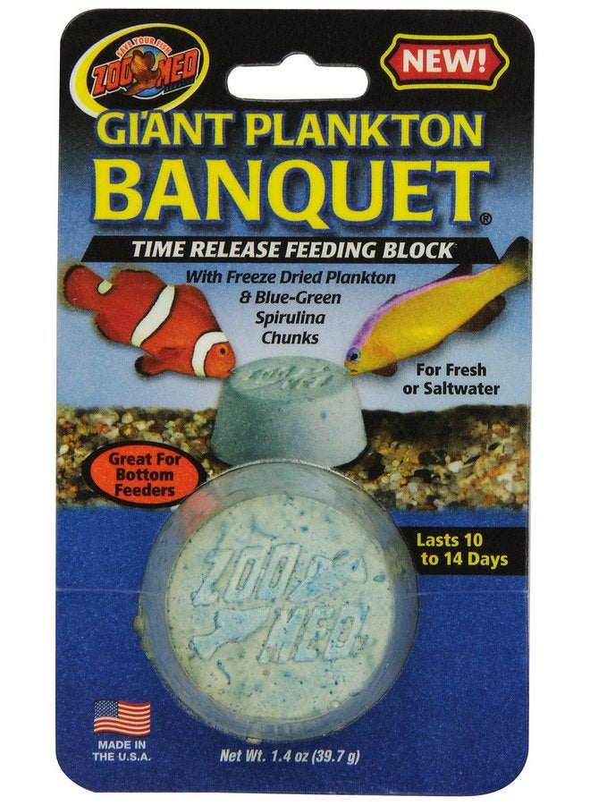 Zoo Med Laboratories AZMBB6 Plankton Banquet Block Feeder Giant, 1 Count (Pack of 1) - Image 1