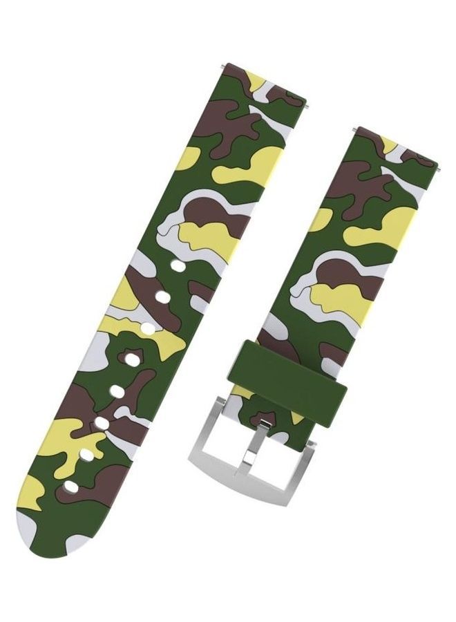 NIBEMINENT Simple Fashion Camouflage Pattern Watch Band For Samsung S3 Multicolour - Image 1