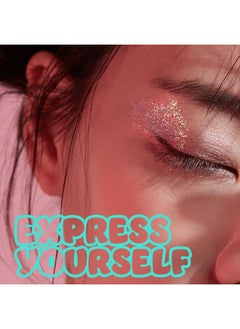 Expressions Expressions 2pc Pink Sparkles Roll-On Glitter Set - Strawberry Scented Roll On Body Glitter & Face Glitter, Smooth Rollerball Tip Glitter Stick Face & Body Makeup for Shimmer & Shine  - Image 5