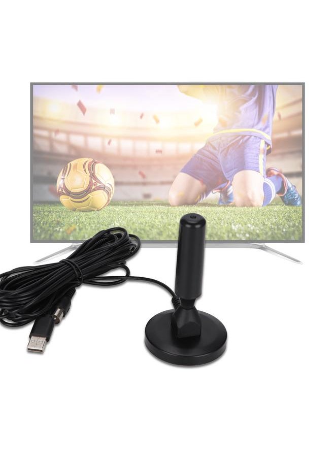Thoraya UHf VHF Indoor TV Antenna for DVB-TB USB Interface with Amplifier 5M Digital TV Antenna  - Image 3