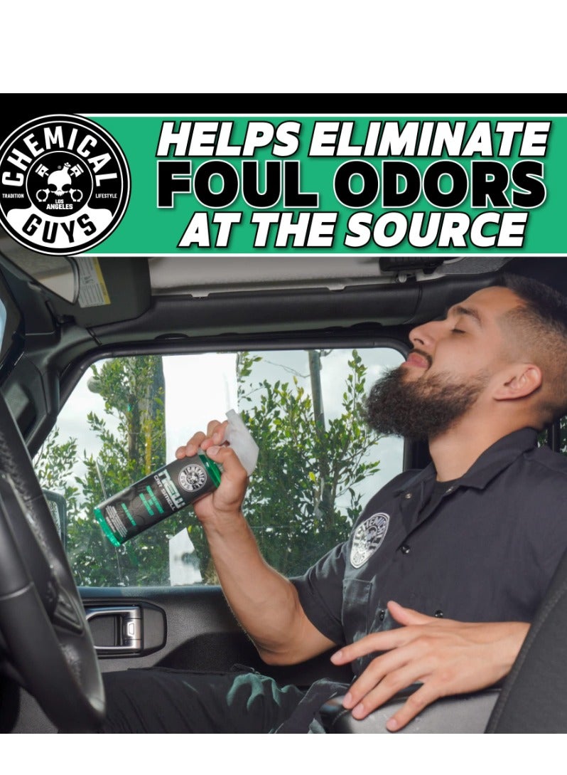 Chemical Guys New Car Smell Premium Air Freshener and Odor Eliminator, Long-Lasting Scent 473 ML - Image 4