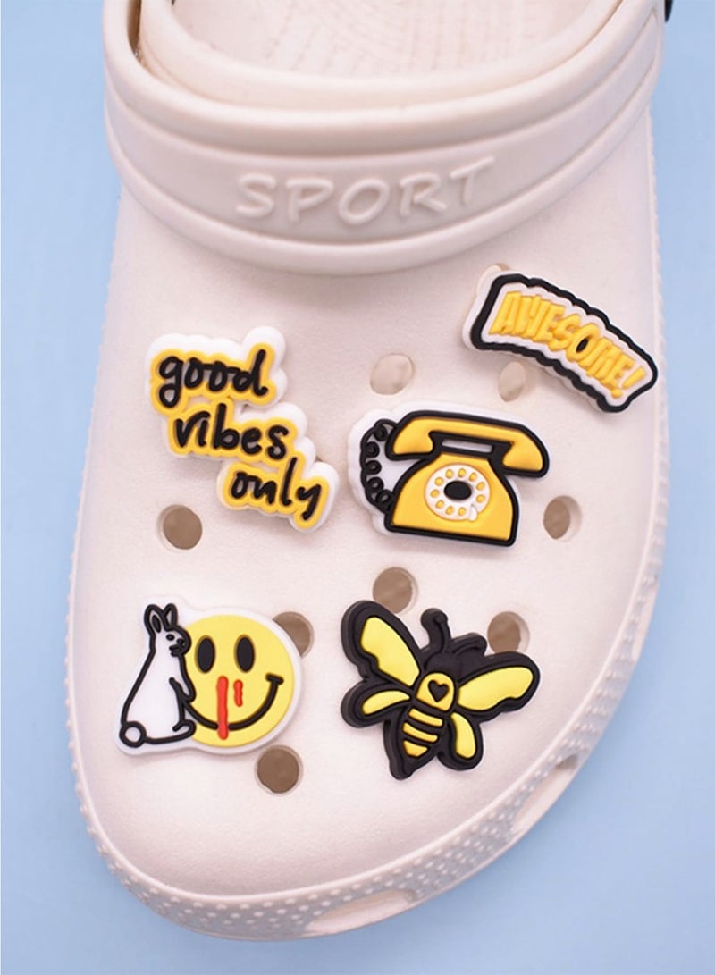 SOLARAE 13 Pieces Different Chars For Shoes And Crocs Decoration, Bracelet, Wristbands - Image 3