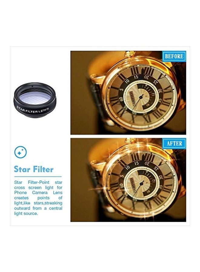 NIBEMINENT 10-In-1 Phone Lens Kit Black/Clear - Image 3