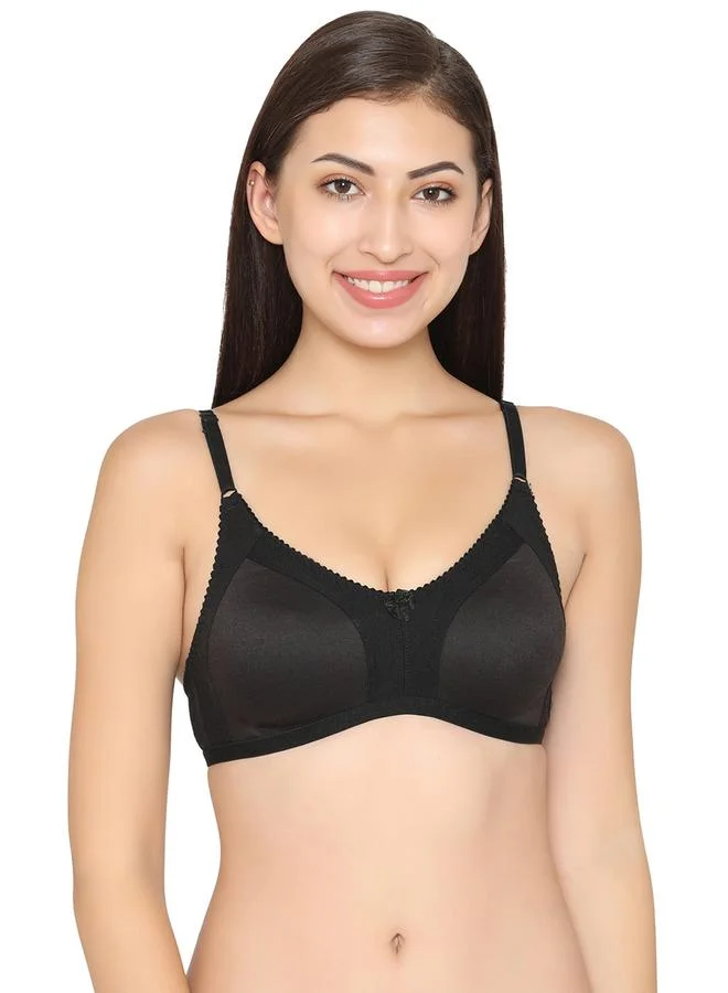 Clovia Cotton Non-Padded Non-Wired Full Coverage Spacer Cup Bra