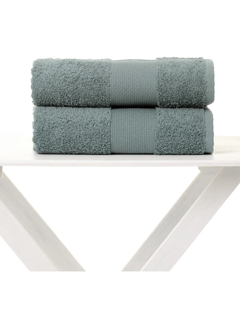 Airycot Dark Green 70X150 Set of 2 Bath Towels