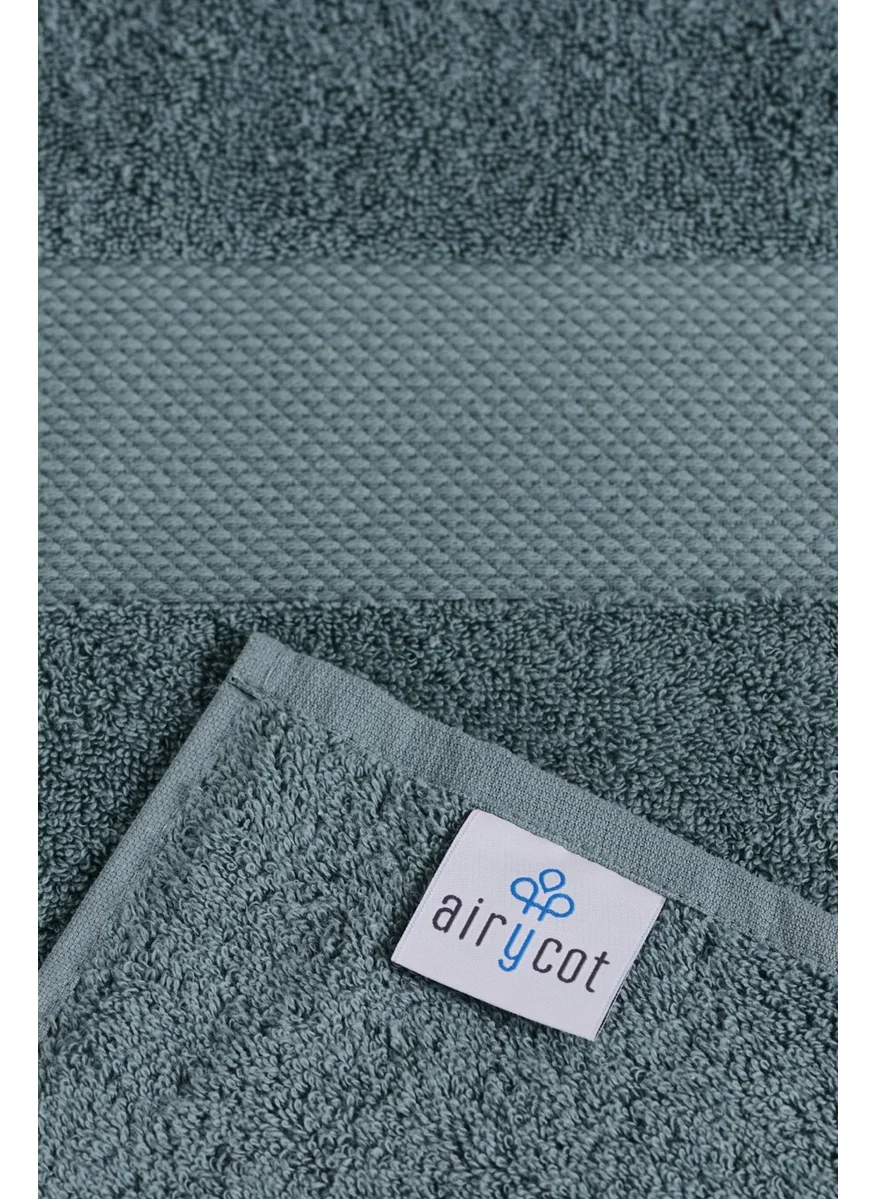 Airycot Dark Green 70X150 Set of 2 Bath Towels