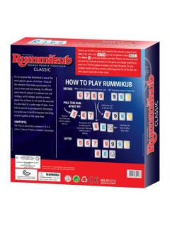 Rummikub Four Player Edition The Classic Rummy Tile Game More Tiles And More Players For More Fun Blue  - Image 2