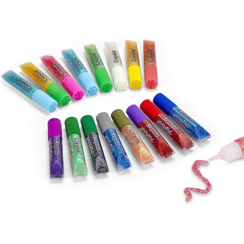 Crayola - Mini Washable Glitter Glues 16 Colors - 69-4200 - Image 3