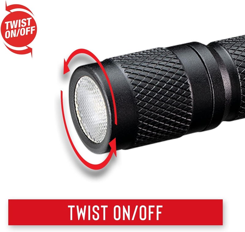 Coast Coast KL10 100 Lumen LED Keychain Light Pocket Sized Black  - Image 3