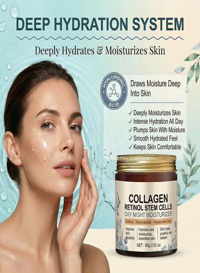Grospe Retinol Collagen Face & Neck Cream, Anti-Aging Moisturizer, 2.82 Oz - Image 3