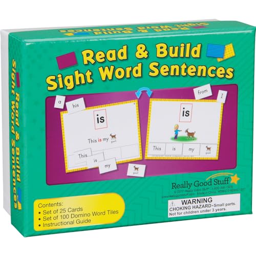 Really Good Stuff Read and Build Sight Word Sentences - Image 5