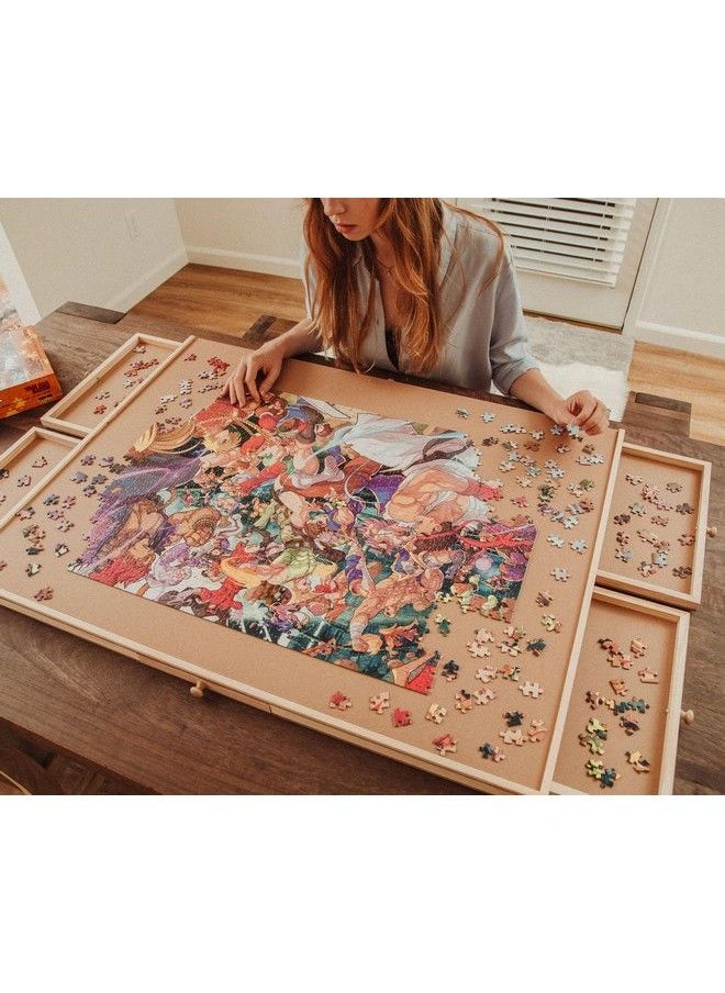 Toynk لعبة أحجية الصور المقطوعة Street Fighter Time For Battle مكونة من 1000 قطعة للكبار؛ ألعاب تعليمية وتنمية ذهنية؛ مجموعة بناء أنشطة لتشجيع اللعب الإبداعي؛ 28 × 20 بوصة  - Image 5