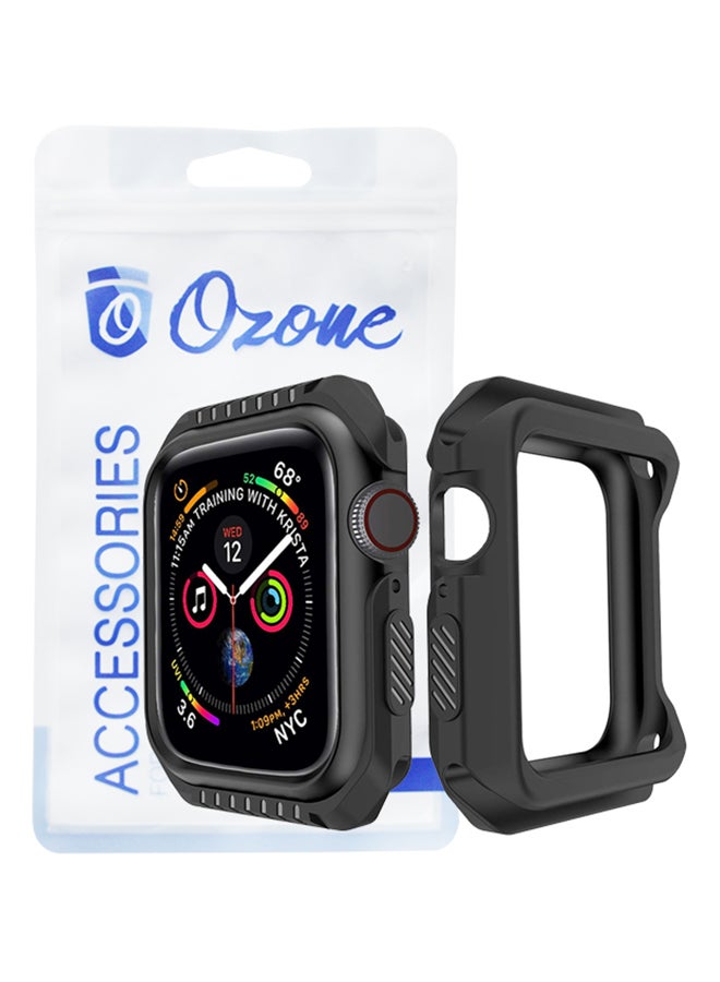 Ozone Protective Case Cover For Apple Watch Series 4/5 44 mm Black - Image 5