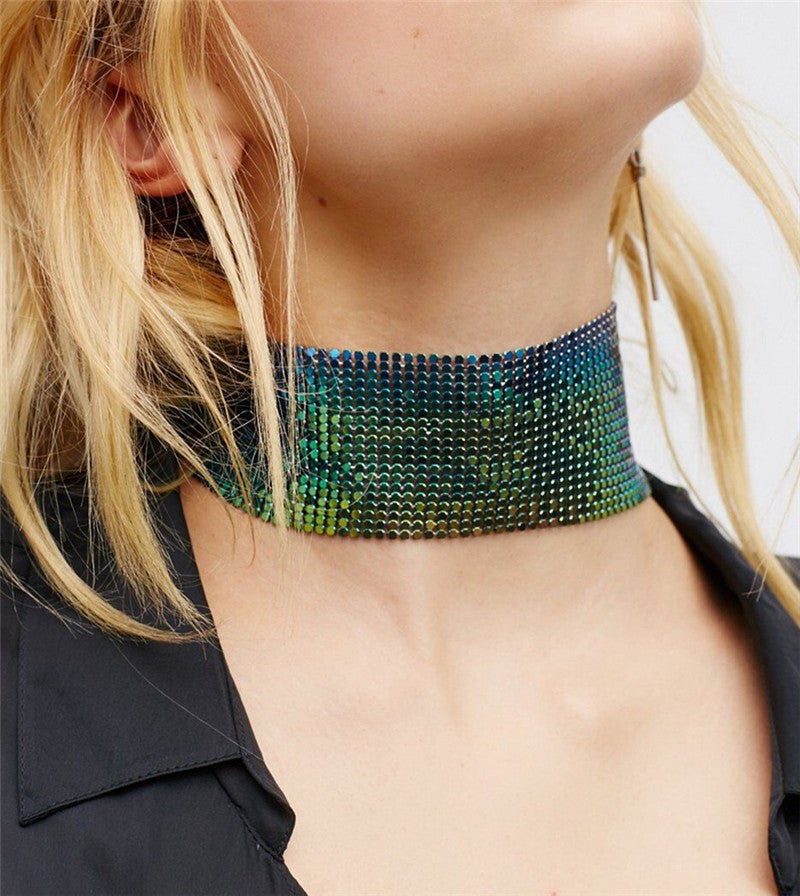 Fashion Pendant Necklace Chain Multicolor - Image 3