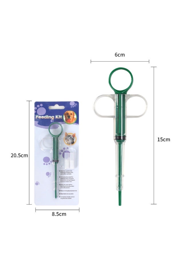 Medicine Feeder, Pet Pusher Syringe Pill Dispenser, Suitable for Cats and Small Dogs - Image 2