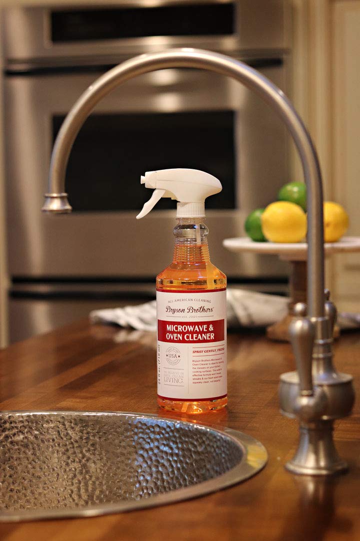 Bryson Brothers 24 Fl Oz Microwave and Oven Cleaner - Non-Toxic Formula Cleans and Degreases All Oven Types and BBQ Grills - Image 2