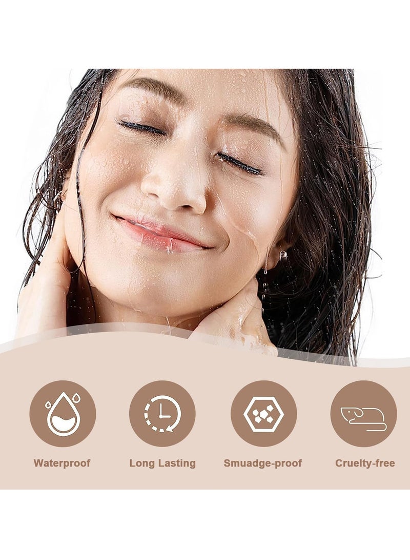 Excefore 6 Pack Eyebrow Pencil, Long Lasting Waterproof Eyebrow Pen, Natural Looking and Stays on All Day - Image 5