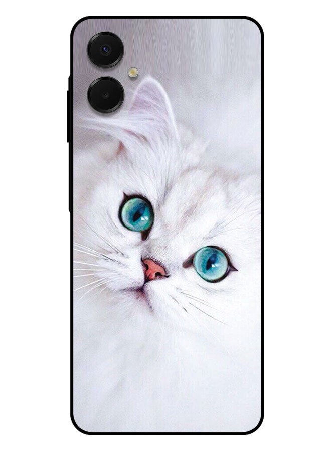 EYE CATCH Printed Protective Case Cover For Samsung Galaxy A06 -  Blue Eyes Cat - Image 1