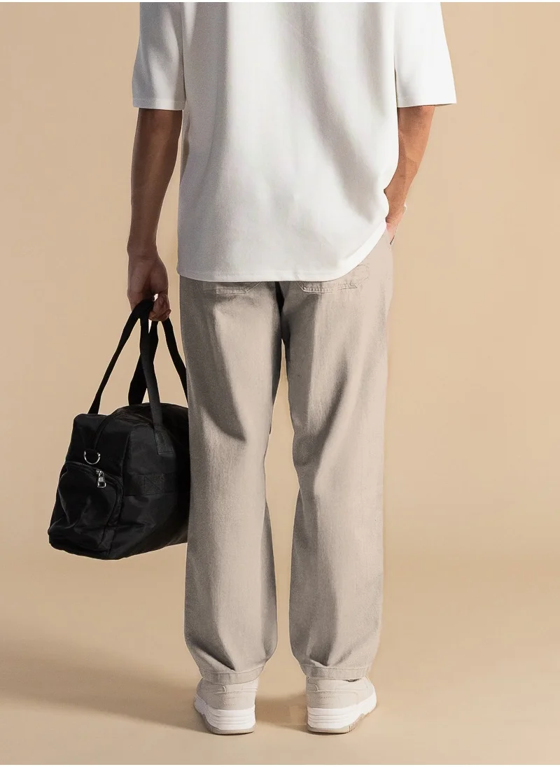 شايبس COMFORT FIT DENIM TROUSERS