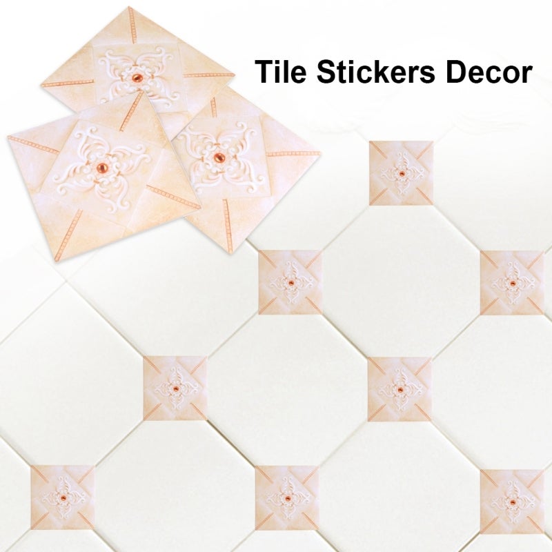 Self Adhesive Tile: 3D Mirror Design, Water Resistant, Easy To Remove - PVC Tile Stickers for Living Room, Children Playroom, Home Decor - Image 4